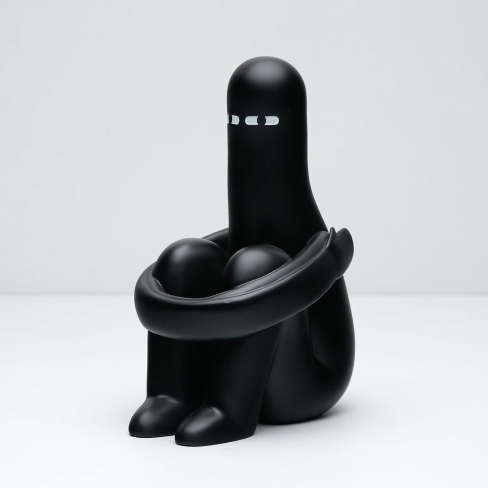 LY This is LUV (Small) 2022 Bronze Sculpture - Dope! Gallery